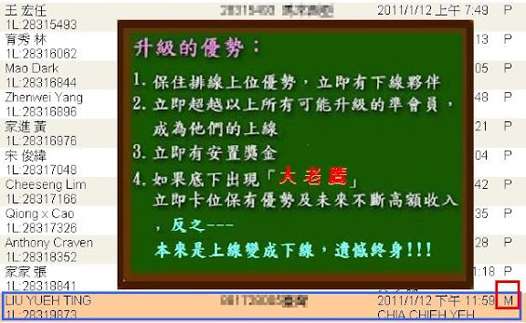 恭喜! 台灣(LIU YUEH TING ) 評估1天 於01.13 自動升級成為VEMMA正式會員