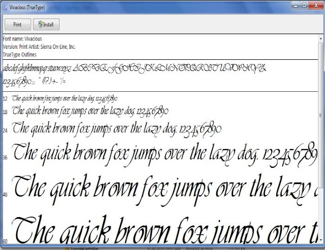 Font