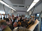  &ndash; Finally on the train, see how packed it is? Go Phoenicians!