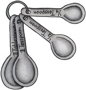 imagens decoupage clipart Measuring Spoons