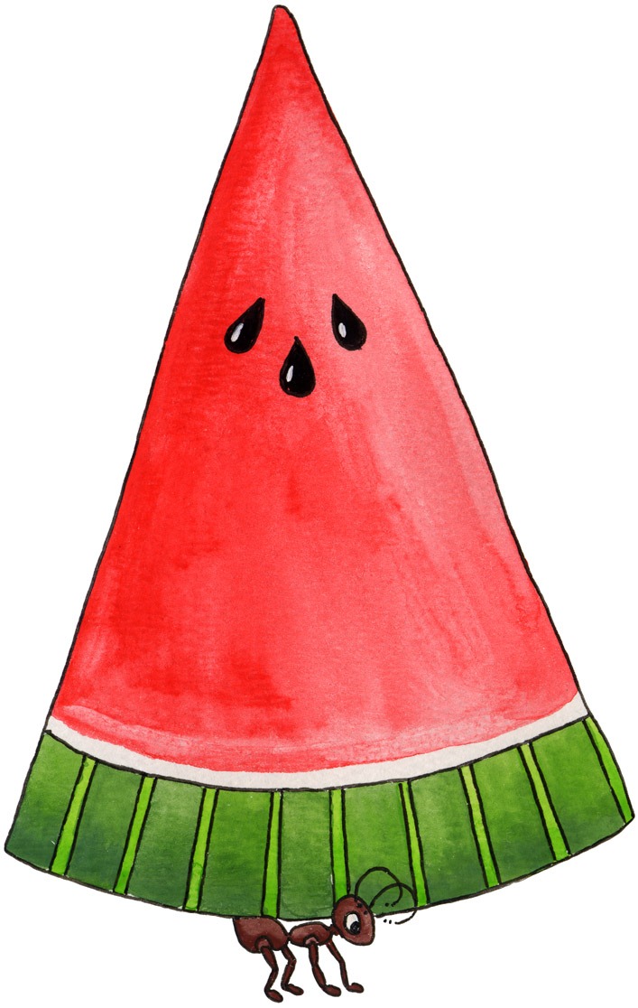 [imagem decoupage clipart Ant n Watermelon[4].jpg]