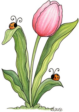 Tulip and Ladybugs