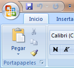 botón de office botón de office