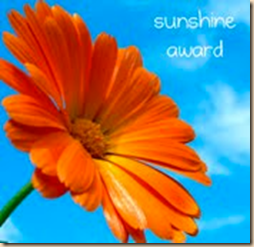 sunshine blog award
