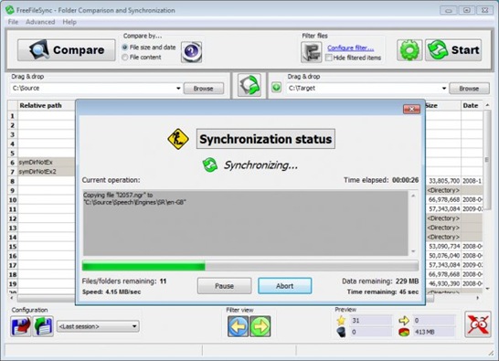 FreeFileSynch 2