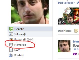 Facebook Function Memories