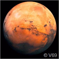 Atmosfera de Marte teria sido mais densa e com água