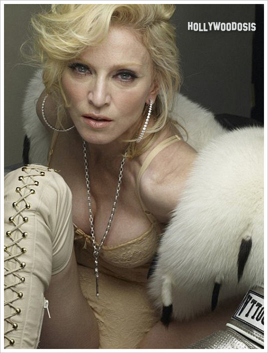  Mas fotos promo de Madonna, esta vez sin Photoshop