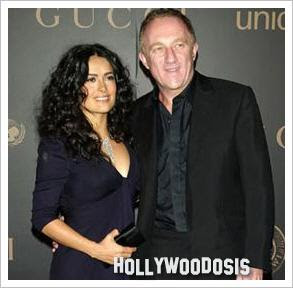  Salma Hayek se casa por segunda vez con Pinault, esta vez en Italia