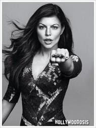  Fotos: Fergie y su look clasicamente sexy para Marie Claire Agosto 2009