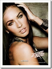  Megan Fox responde el cuestionario Cosmo [Octubre 2009]