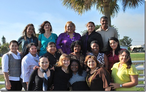Megan Conners and Her Students