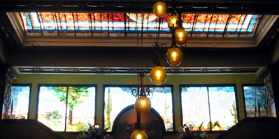 Gadsden Hotel .lobby stained glass3