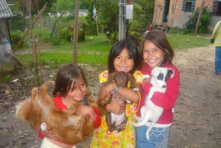 As meninas adoram tirar foto (dá pra perceber, né?)