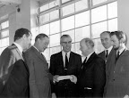 Good Housekeeping Presentation - 1969 - Bruce Bower, Dr Gadsby, Jimmy Addison, Jimmy Gilpin, Gordon Morgan & Jack Dunsmore
