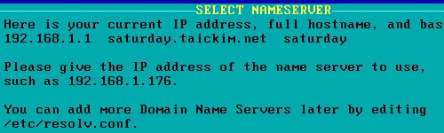 nameserver