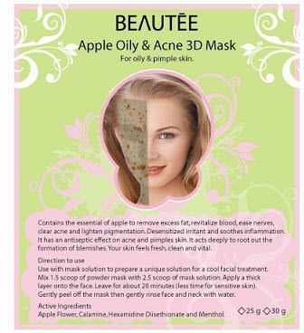 green apple oily amp;; acne 3d