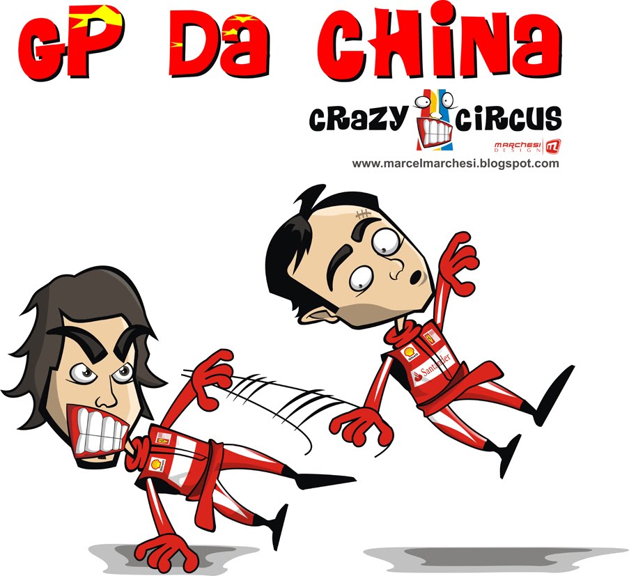 Фернандо Алонсо и Фелипе Масса на Гран-при Китая 2010