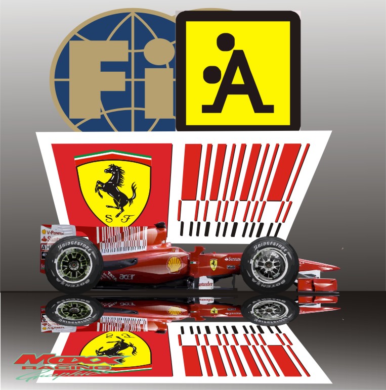 Ferrari и реклама в виде штрих-кода