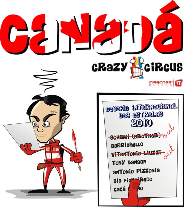 Фелипе Масса Канада 2010 Crazy Circus