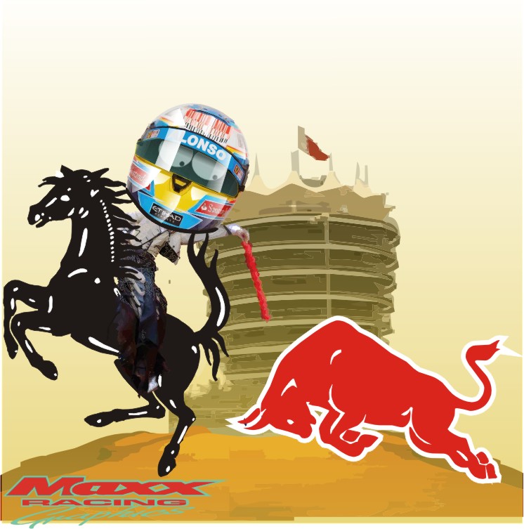 победа Фернандо Алонсо над Red Bull на Гран-при Бахрейна 2010