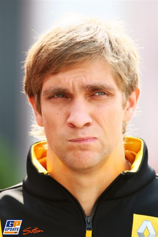 Виталий Петров на Гран-при Венгрии 2010