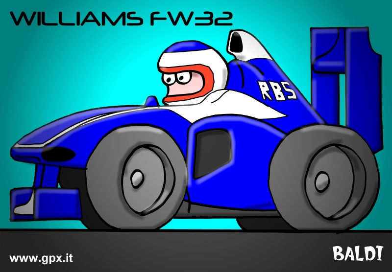 болид 2010 Williams FW32
