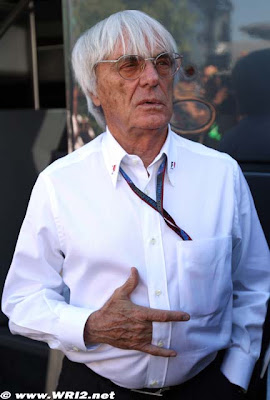 Берни Экклстоун на Гран-при Италии 2010