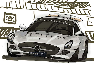 сэйфти-кар Формулы-1 Mercedes AMG