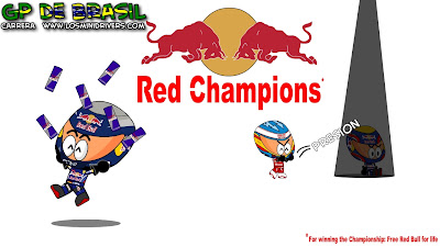 Red Bull становятся чемпионами на Гран-при Бразилии 2010