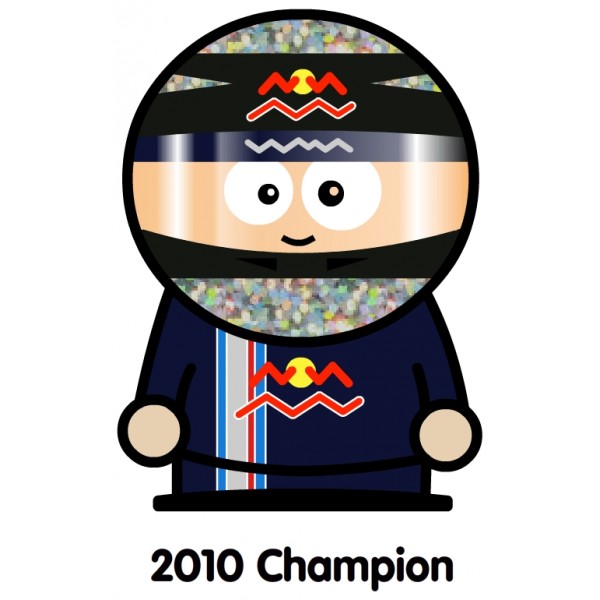 Себастьян Феттель чемпион 2010 Unlap Гран-при Абу-Даби 2010