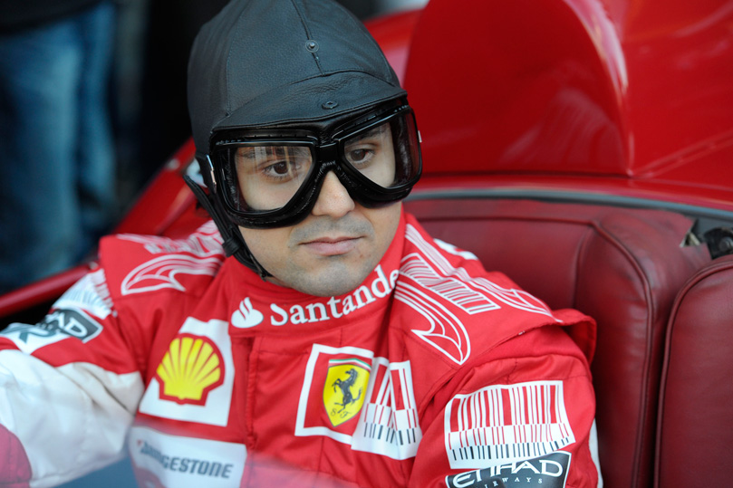 Фелипе Масса за рулем Ferrari 500 TRC