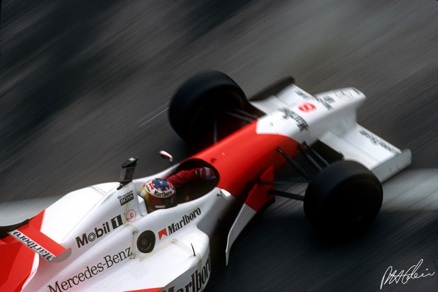 фото Дэвид Култхард на McLaren Гран-при Монако 1996