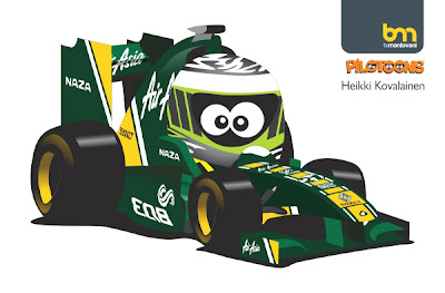 Хейкки Ковалайнен Lotus 2011 pilotoons