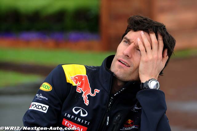 Марк Уэббер с головной болью на Гран-при Австралии 2011