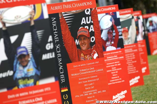 Михаэль Шумахер победитель Гран-при Австралии 2004