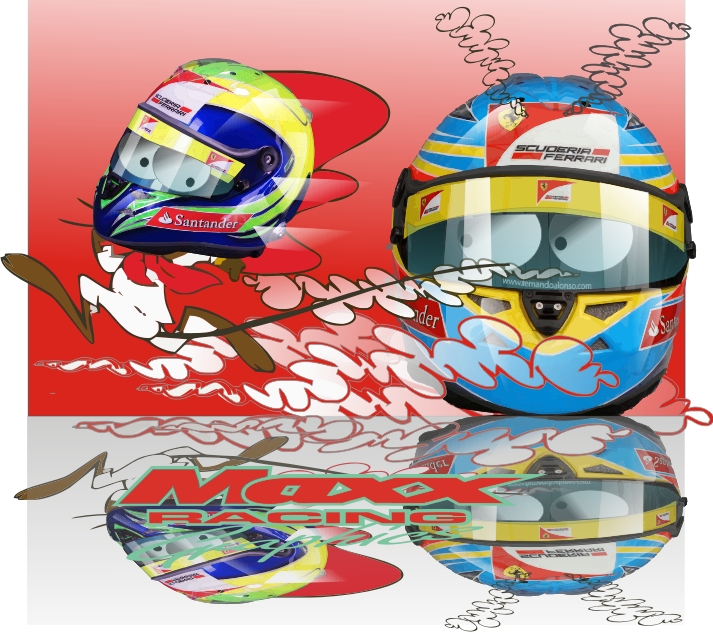 Фелипе Масса быстрее Фернандо Алонсо на Гран-при Китая 2011 от Maxx Racing