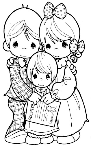 Family  coloring pages