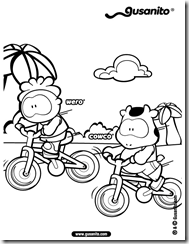 coloring pages of wamba, wero, cowco y wippo