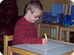 James writing