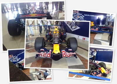 View Red Bull F1 car