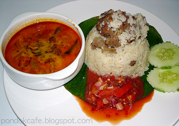 nasi daging pondok cafe