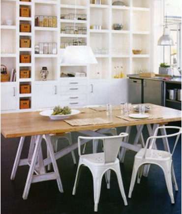 Bookshelves in Kitchens