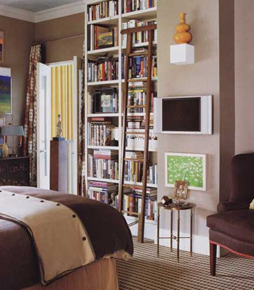 Bookshelves in Bedrooms