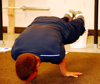 My Planche Far from perfect, but not bad for an impromptu planche.