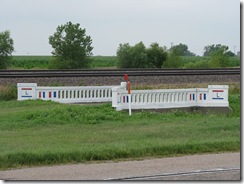 0738 Painted Concrete Lincoln Highway Bridge east of Overton NE