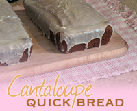 Cantaloupe Quick Bread
