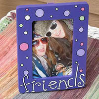 Stenciled Frame