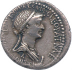Denarius (portret van Cleopatra) - Denier (effigie de Cléopatra), Rome