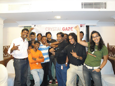 CrystalGaze event was successful